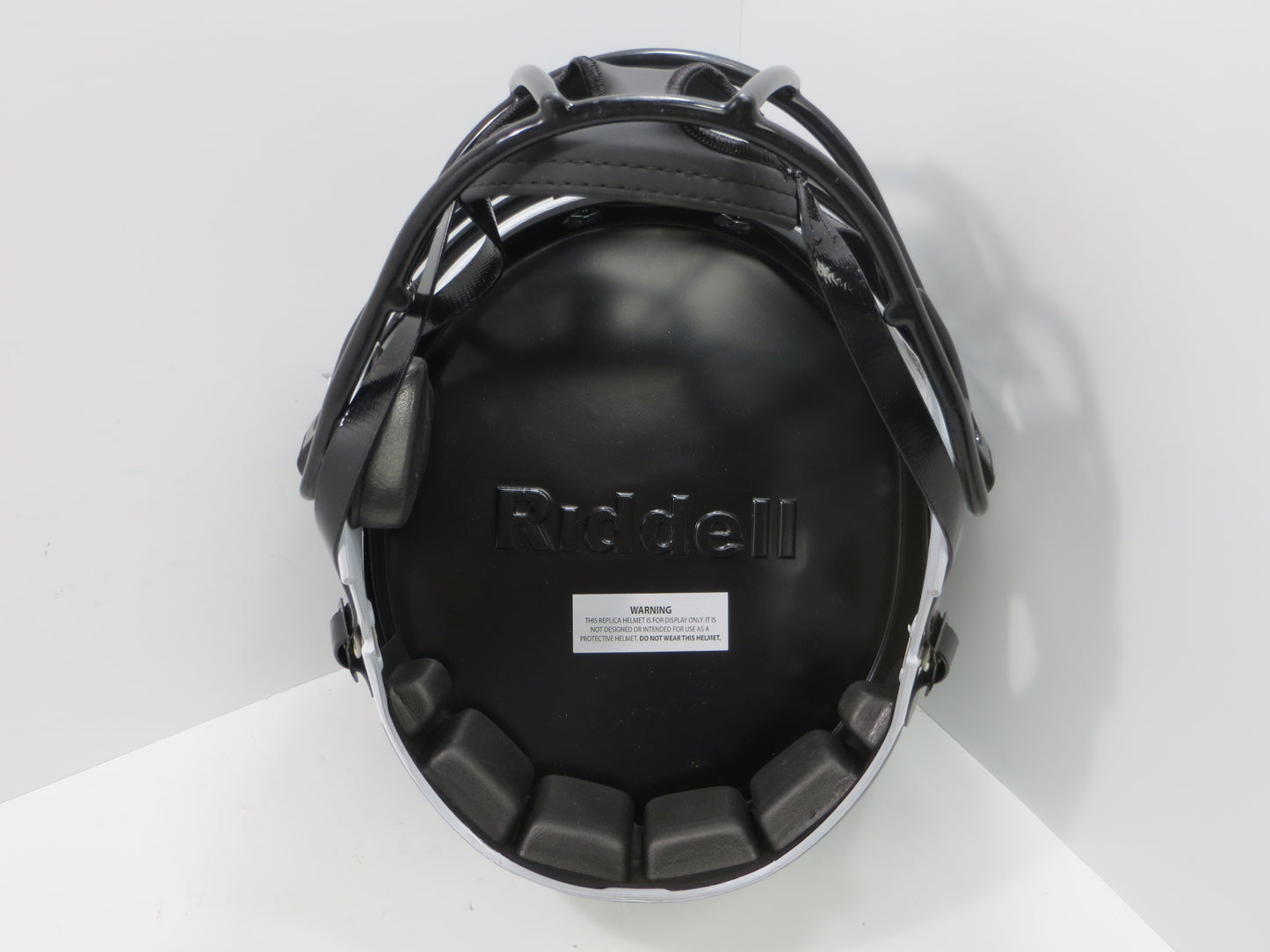 LUKE KUECHLY SIGNED CAROLINA PANTHERS SPEED F/S LUNAR ECLIPSE HELMET BAS