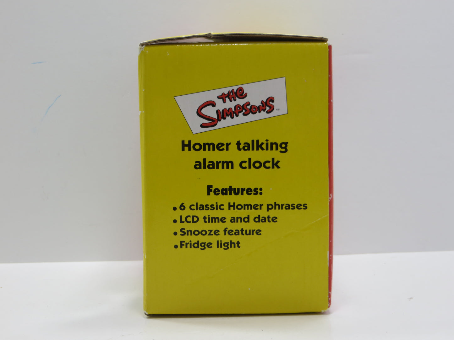 TONE RODRIGUEZ SIGNED SKETCHED Homer Talking Alarm Clock SIMPSONS FIGURINE