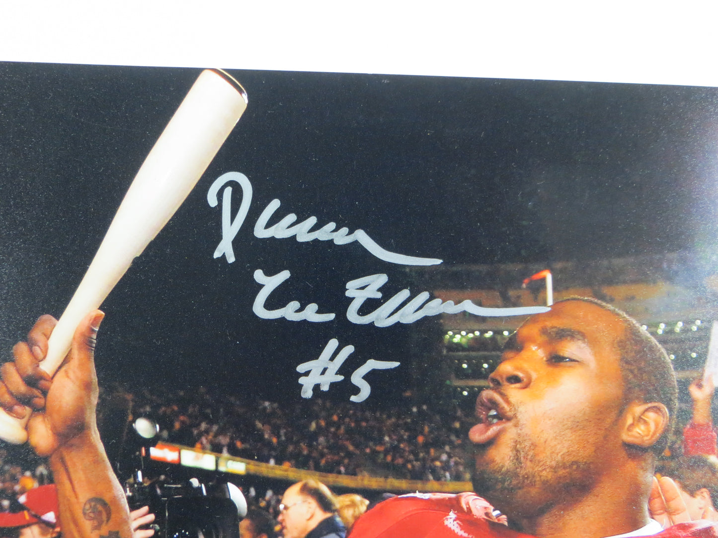 DARREN MCFADDEN Arkansas Razorbacks SIGNED 8x10 PHOTO Raiders Cowboys JSA COA
