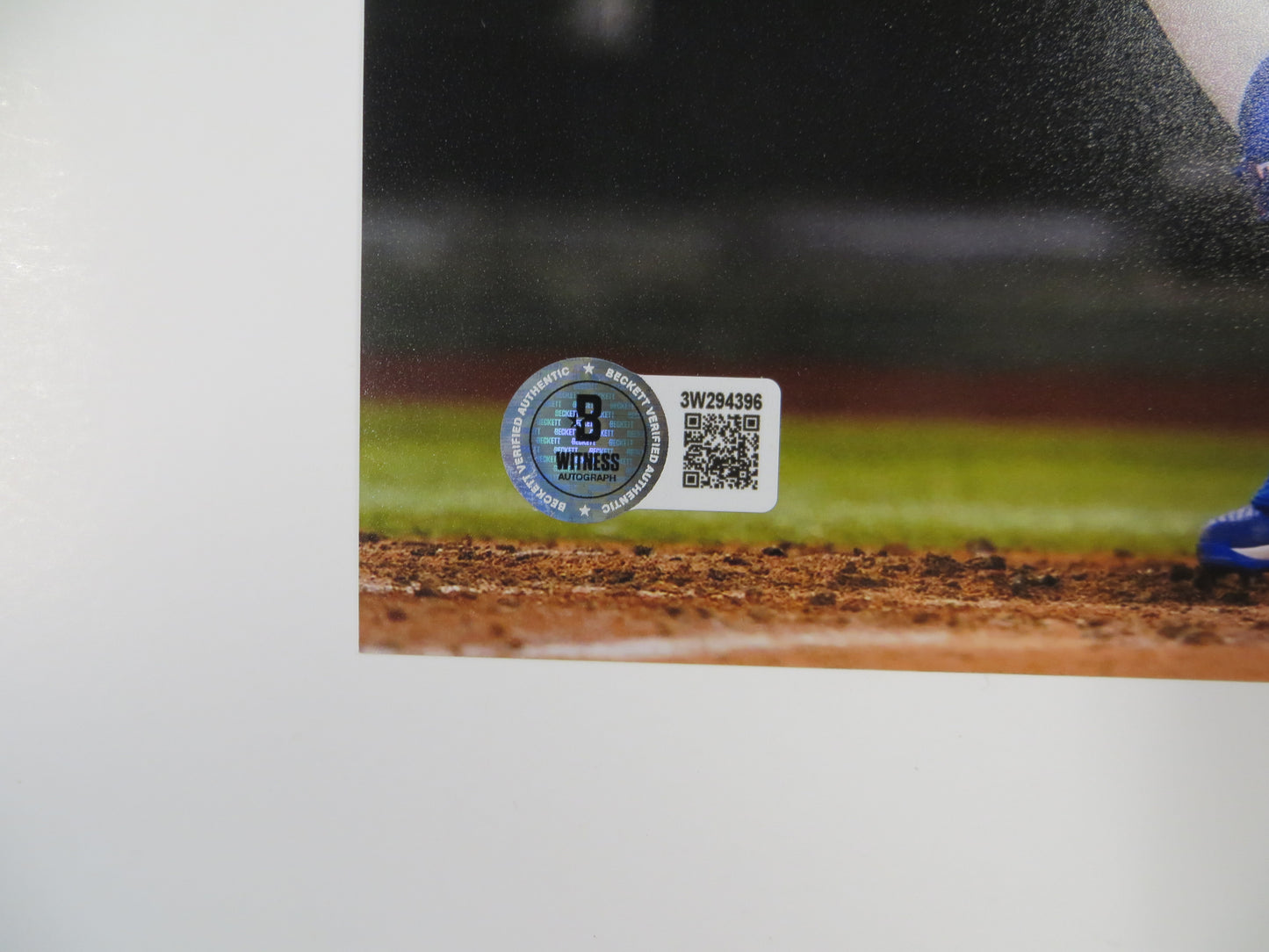 JOSH SMITH TEXAS RANGERS SIGNED 8x10 PHOTO Globe Life Field At-Bat BAS COA