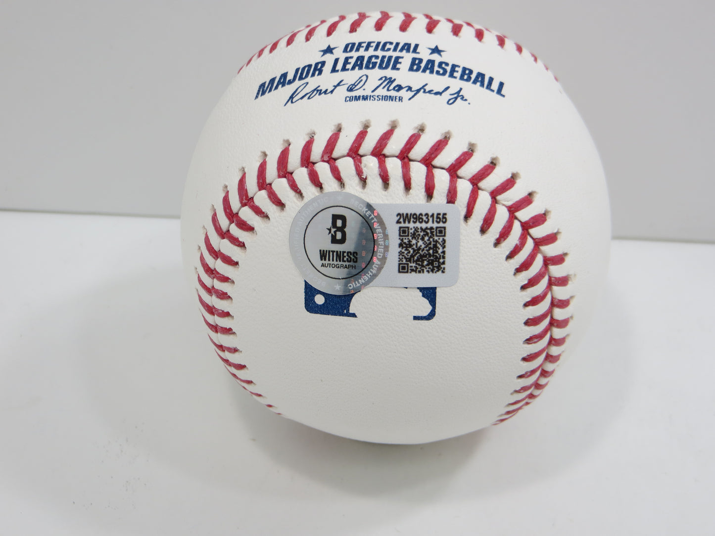 SEBASTIAN WALCOTT TEXAS RANGERS SIGNED RAWLINGS OML BASEBALL BAS COA