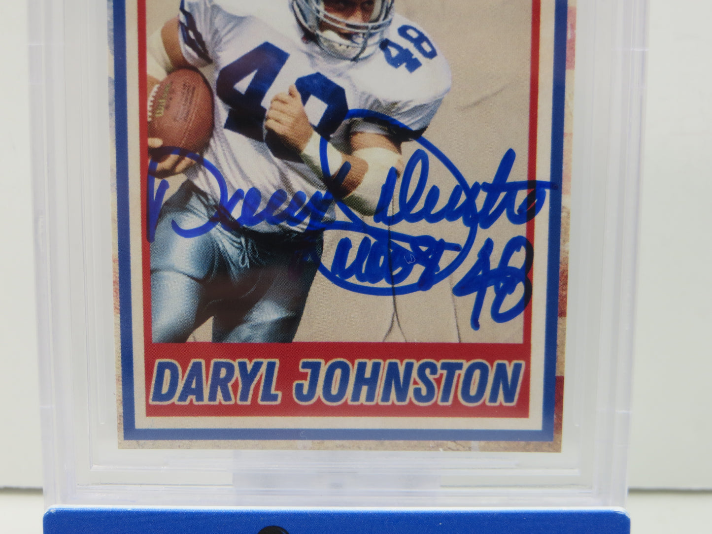 2025 Dallas Card Show Series 9 DARYL JOHNSTON SIGNED Dallas Cowboys BGS 10 Auto