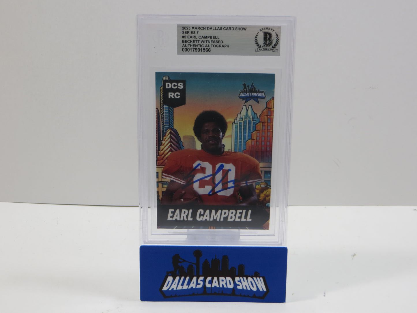 2025 MARCH DCS SERIES 6 #5 EARL CAMPBELL BAS 10 AUTO