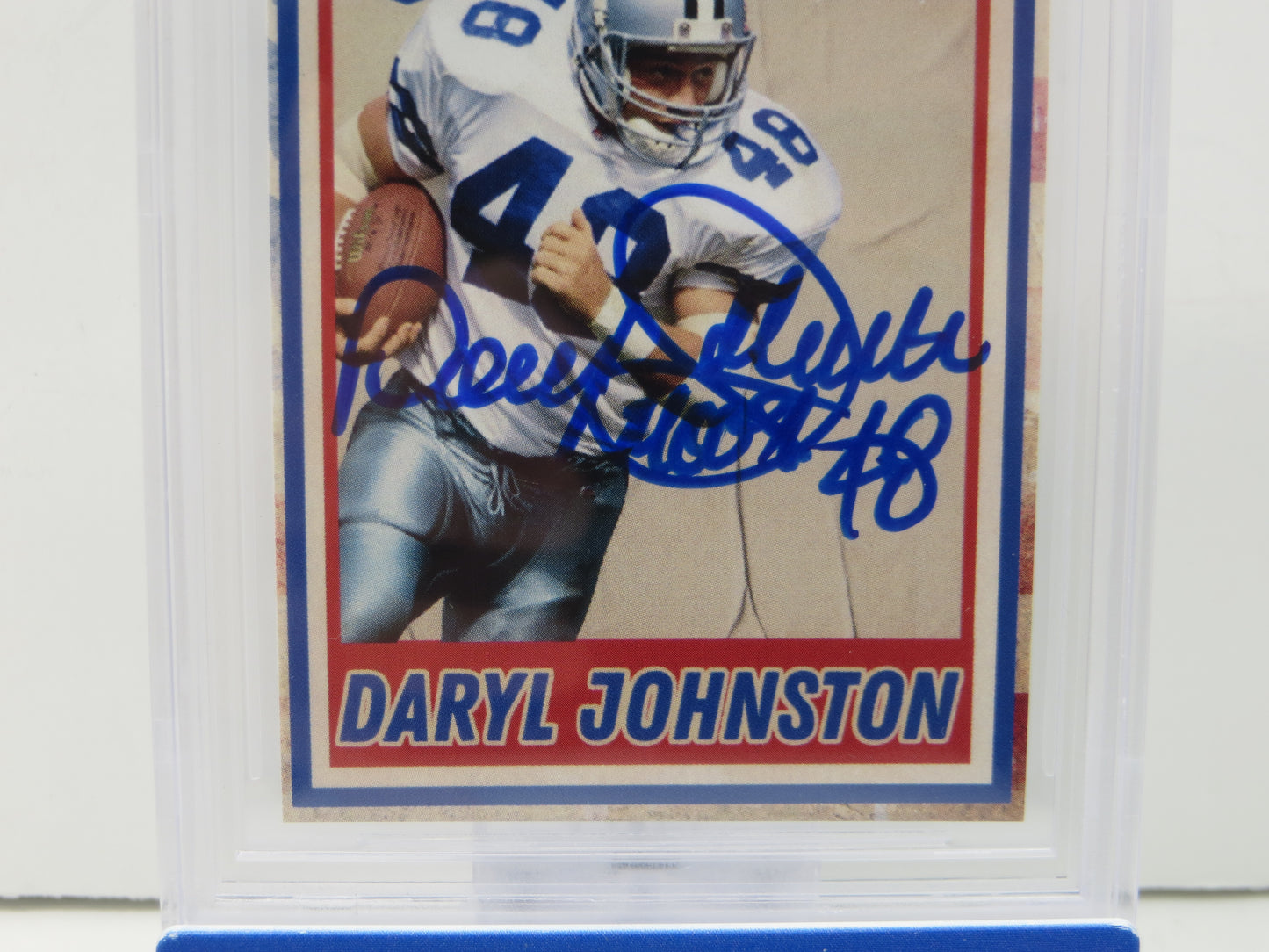 2025 Dallas Card Show Series 9 DARYL JOHNSTON SIGNED Dallas Cowboys BGS 10 Auto