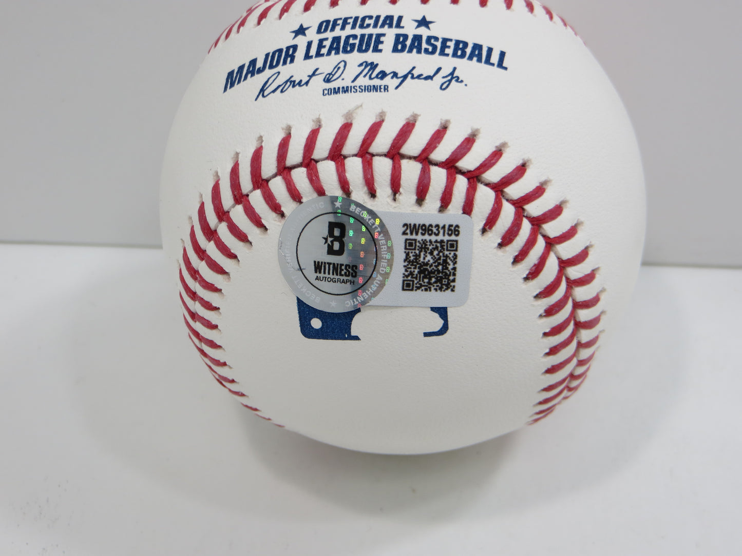 SEBASTIAN WALCOTT TEXAS RANGERS SIGNED RAWLINGS OML BASEBALL BAS COA