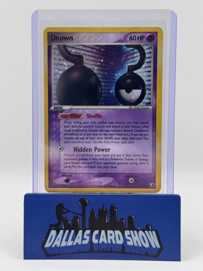 2005 Pokemon - Unown (?) - ?/28 EX Unseen Forces DMGD