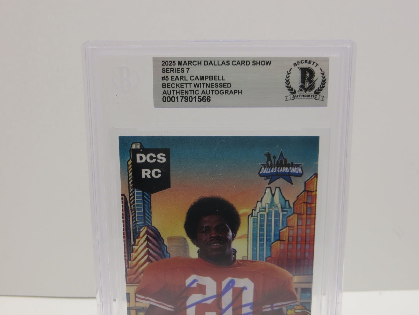 2025 MARCH DCS SERIES 6 #5 EARL CAMPBELL BAS 10 AUTO