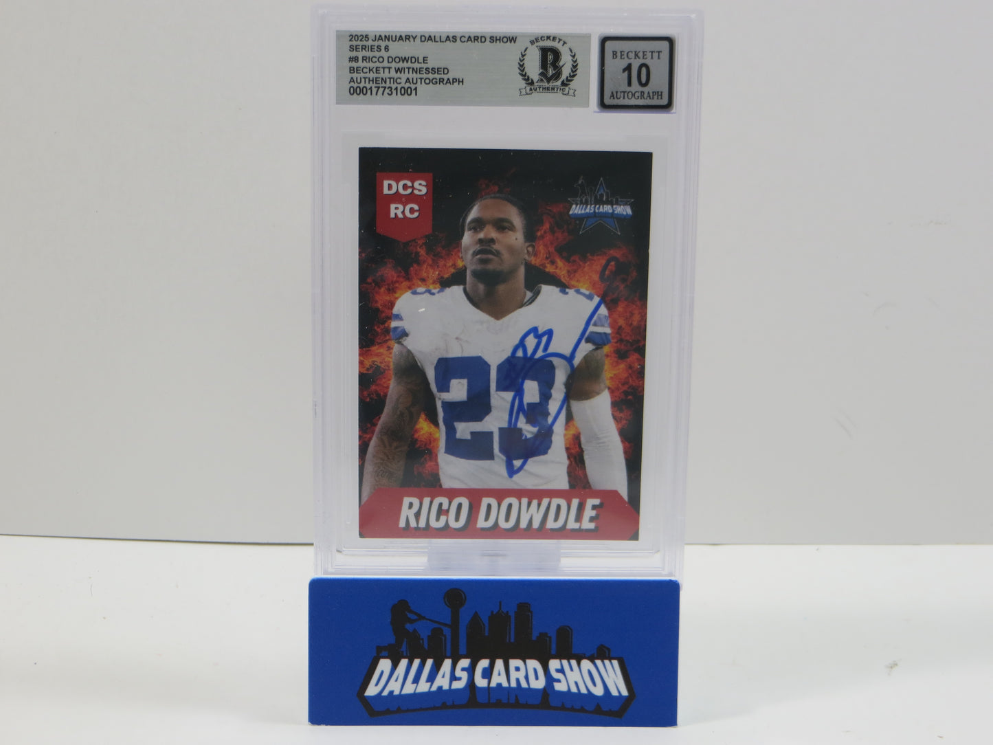 2025 JANUARY DCS SERIES 6 #8 RICO DAWDLE BAS 10 AUTO