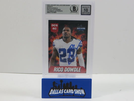 2025 JANUARY DCS SERIES 6 #8 RICO DAWDLE BAS 10 AUTO