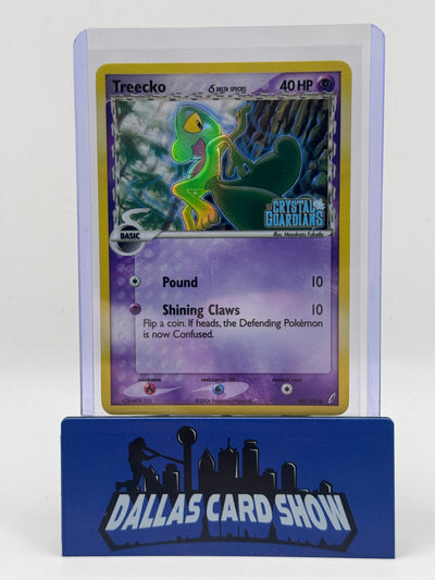 2006 Pokemon - Treecko (Rev. Foil) - 68/100 EX Crystal Guardians NM