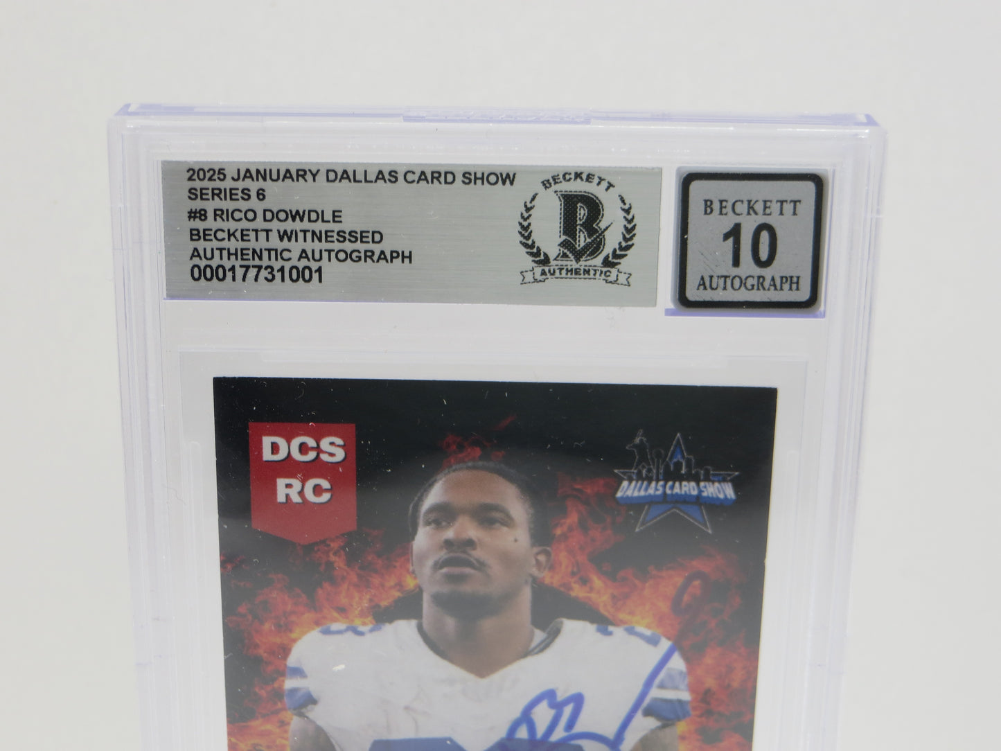 2025 JANUARY DCS SERIES 6 #8 RICO DAWDLE BAS 10 AUTO