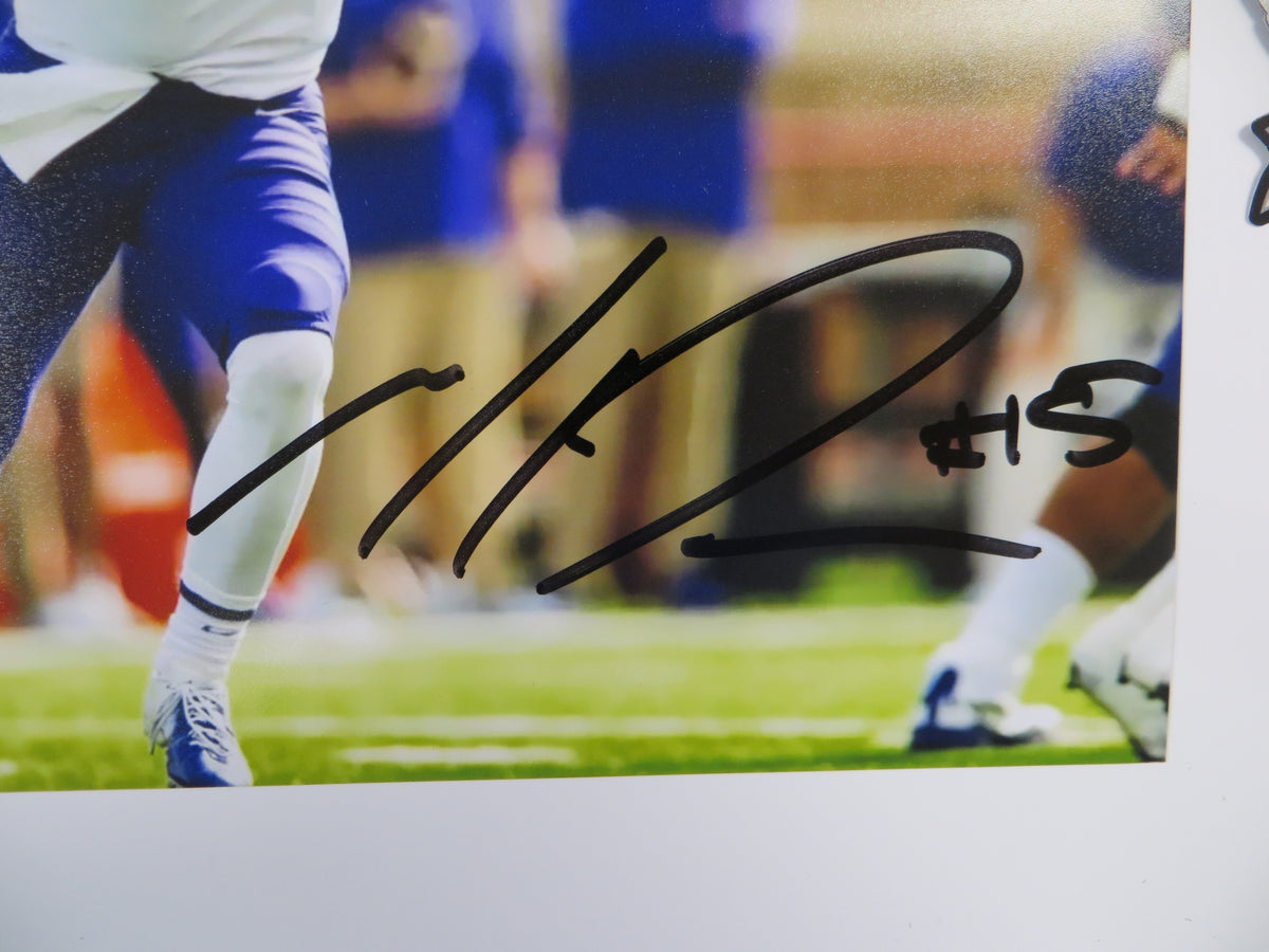MAX DUGGAN TCU HORNED FROGS SIGNED White Jersey 8x10 PHOTO BAS