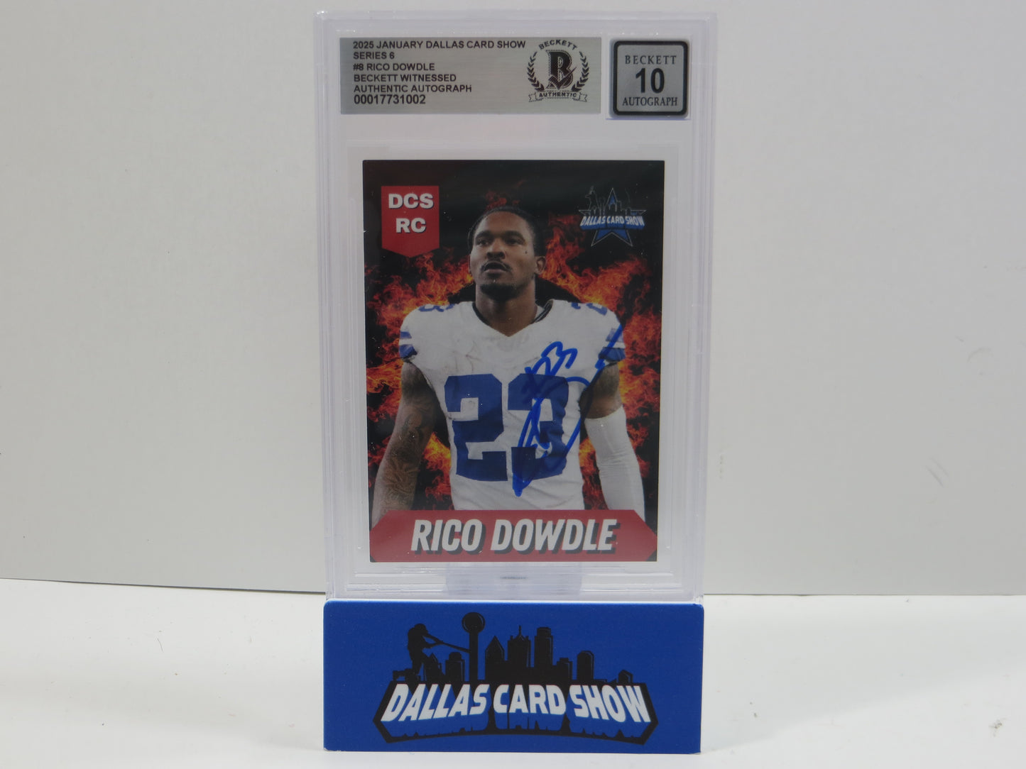 2025 JANUARY DCS SERIES 6 #8 RICO DAWDLE BAS 10 AUTO