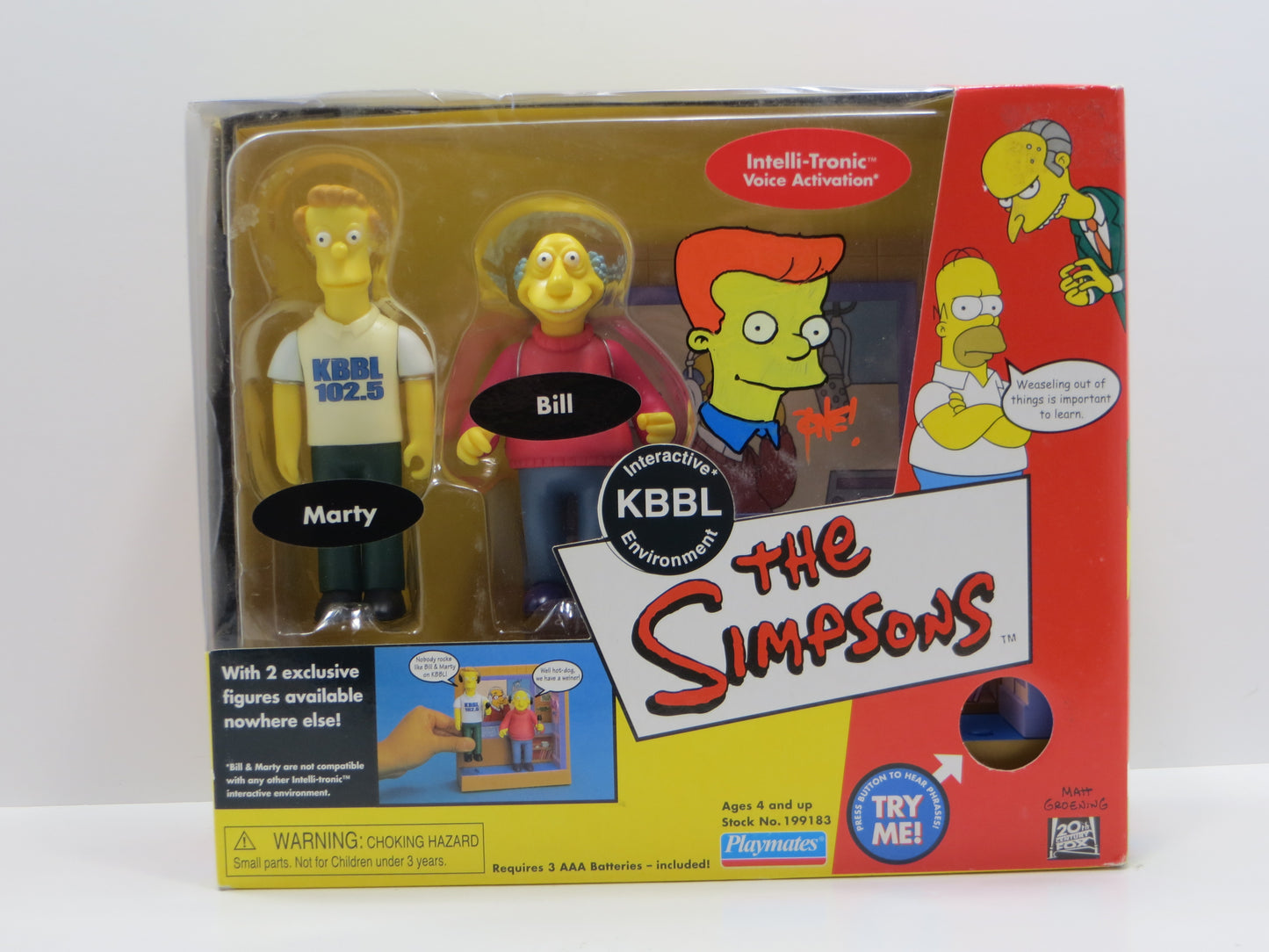 TONE RODRIGUEZ SIGNED SKETCHED KBBL - Marty SIMPSONS FIGURINE