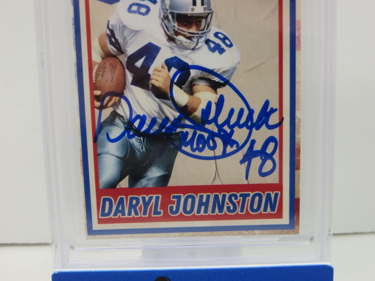 2025 Dallas Card Show Series 9 DARYL JOHNSTON SIGNED Dallas Cowboys BGS