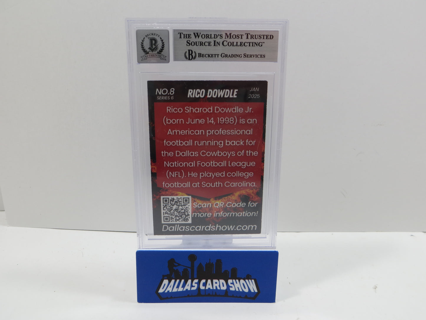 2025 JANUARY DCS SERIES 6 #8 RICO DAWDLE BAS 10 AUTO