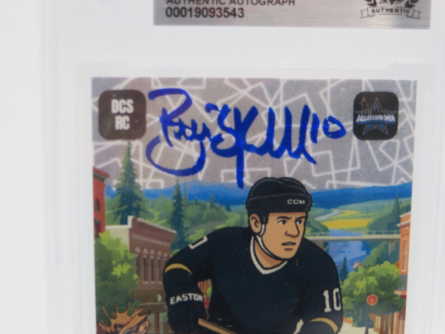 2025 NOVEMBER DALLAS CARD SHOW #6 BRIAN SKRUDLAND BECKETT WITNESSED AUTHENTIC AUTO