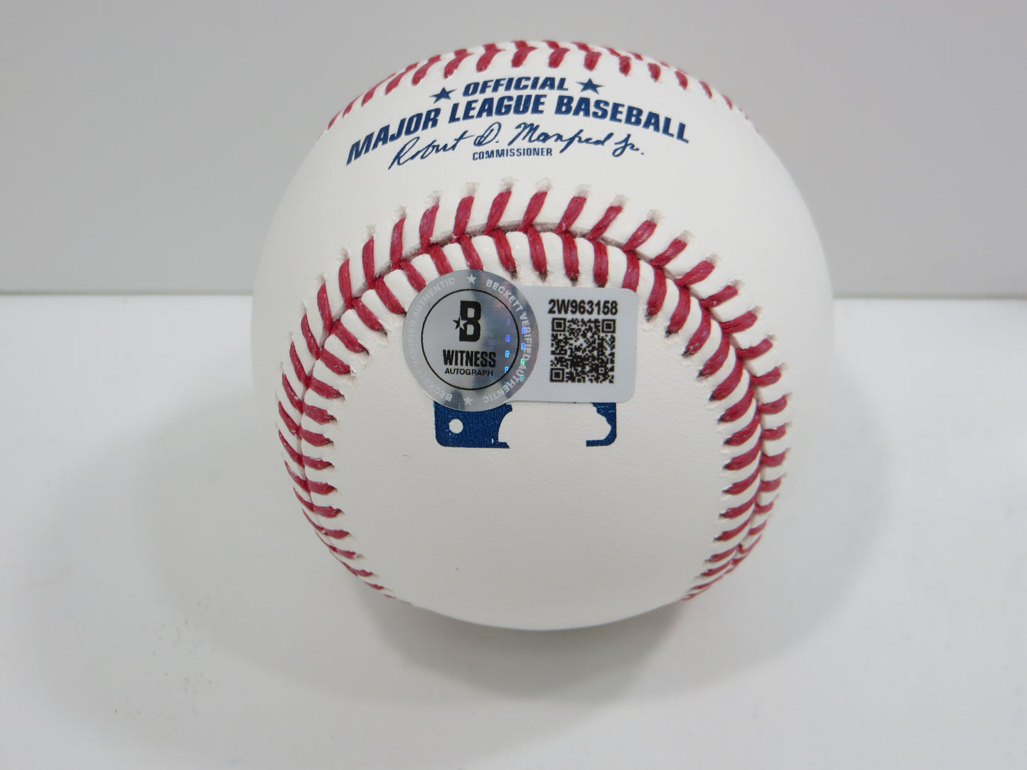 SEBASTIAN WALCOTT TEXAS RANGERS SIGNED RAWLINGS OML BASEBALL BAS COA
