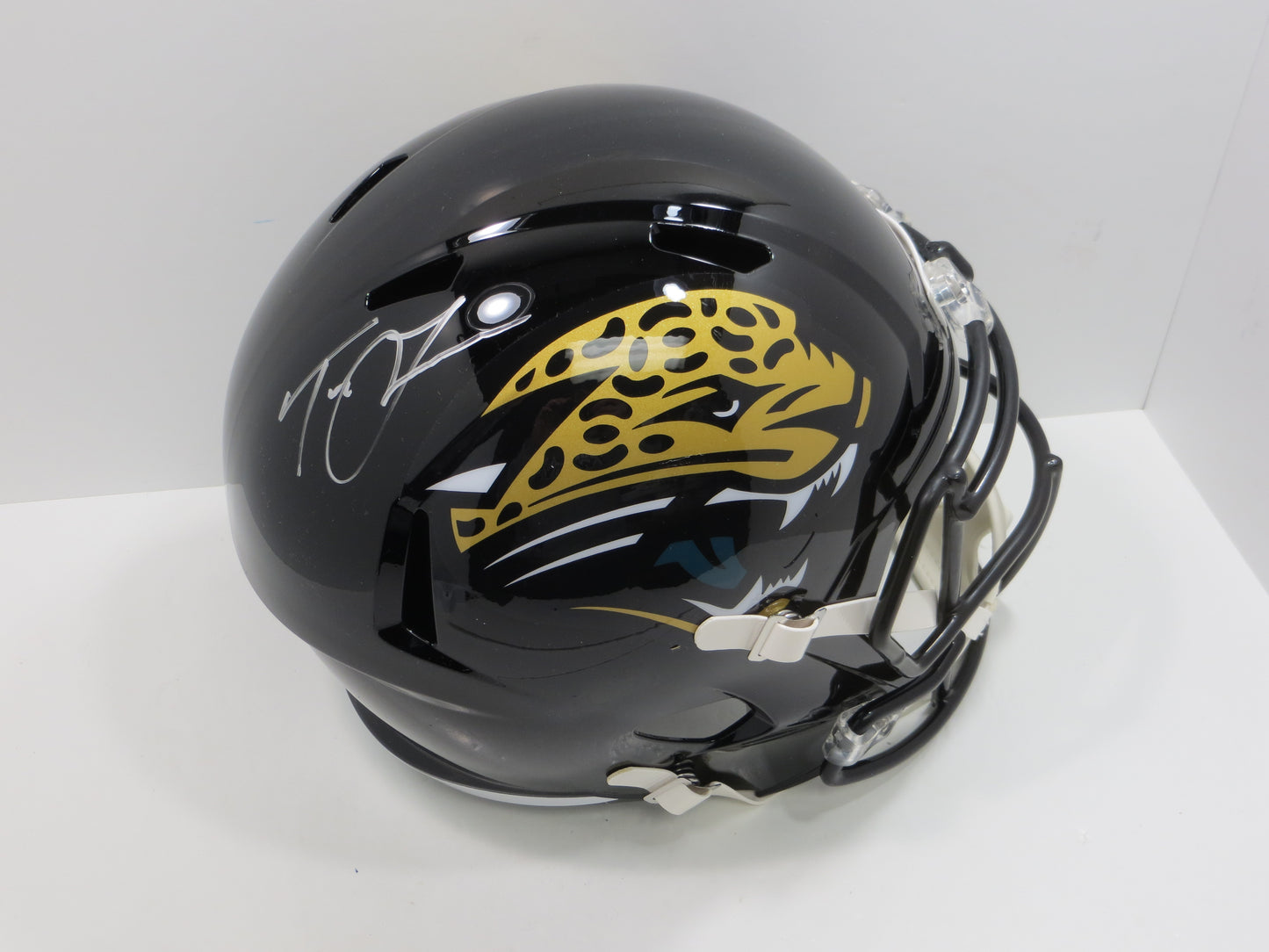 TREVOR LAWRENCE SIGNED JACKSONVILLE JAGUARS SPEED FULL SIZE HELMET FANATICS