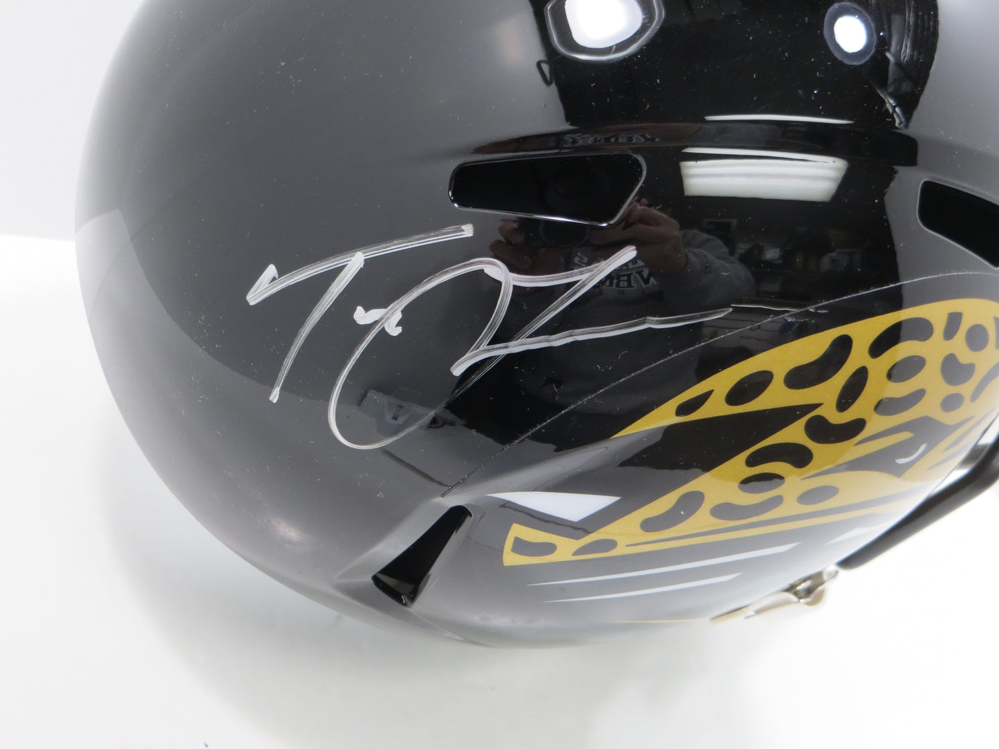TREVOR LAWRENCE SIGNED JACKSONVILLE JAGUARS SPEED FULL SIZE HELMET FANATICS