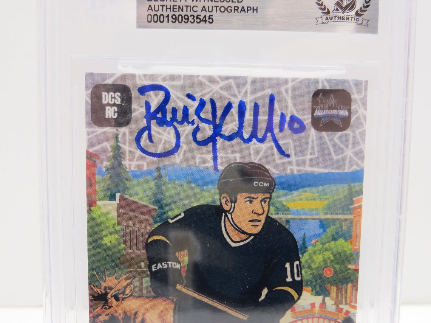 2025 NOVEMBER DALLAS CARD SHOW #6 BRIAN SKRUDLAND BECKETT WITNESSED AUTHENTIC AUTO
