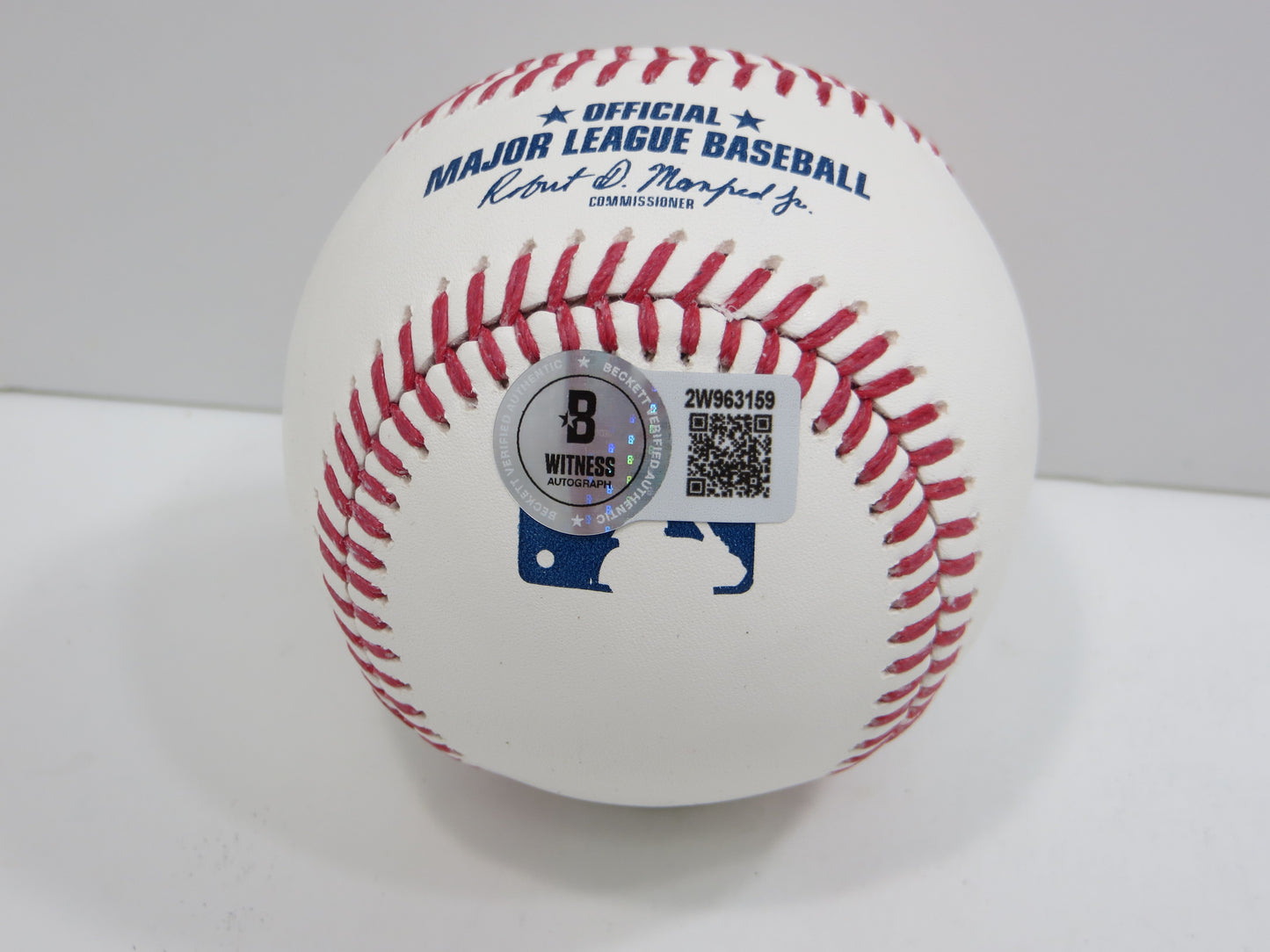 SEBASTIAN WALCOTT TEXAS RANGERS SIGNED RAWLINGS OML BASEBALL BAS COA