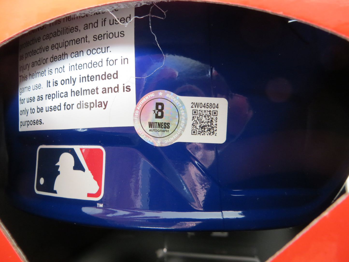 ADRIAN BELTRE SIGNED FULL SIZE TEXAS RANGERS BATTING HELMET w/8 STATs BAS COA