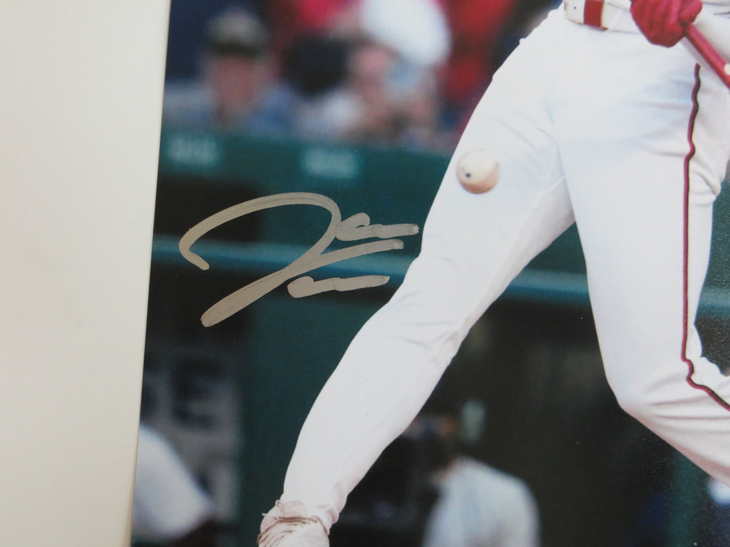 JAMES WOOD WASHINGTON NATIONALS SIGNED 8x10 PHOTO Home Uniform BAS