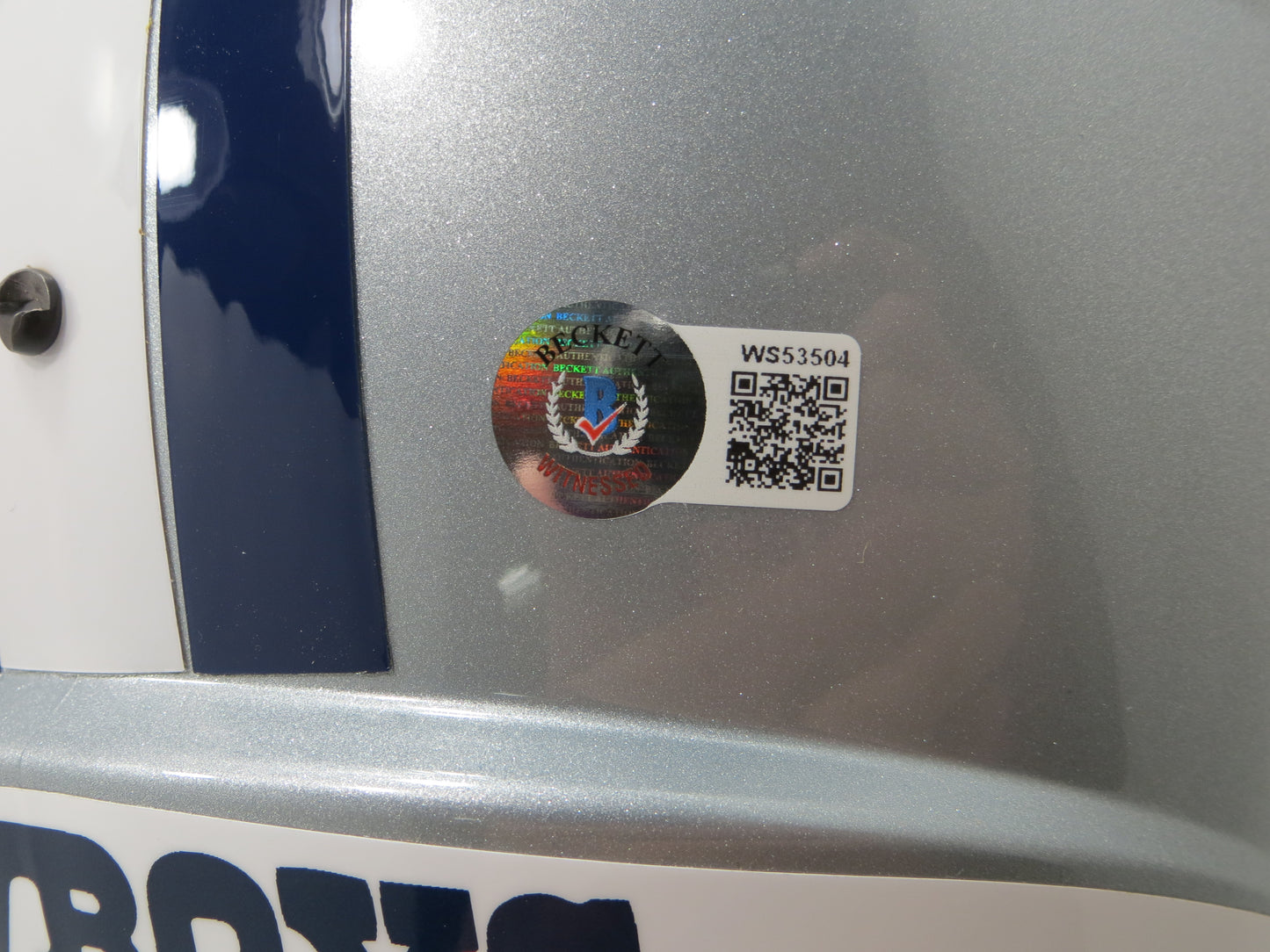 BOB LILLY SIGNED DALLAS COWBOYS RIDDELL FULL SIZE HELMET w10STATS BAS