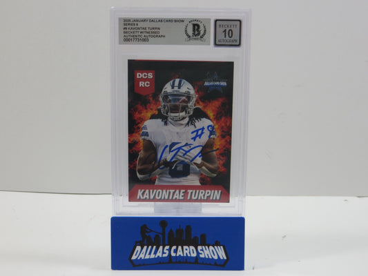 2025 JANUARY DCS SERIES 6 #9 KAVONTAE TURPIN BGS 10 AUTO