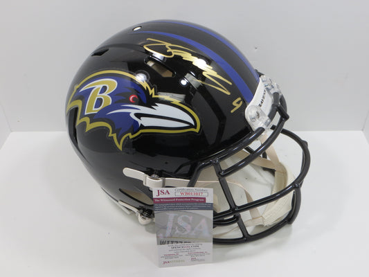 ZAY FLOWERS BALTIMORE RAVENS SIGNED RIDDELL SPEED AUTHENTIC F/S HELMET JSA