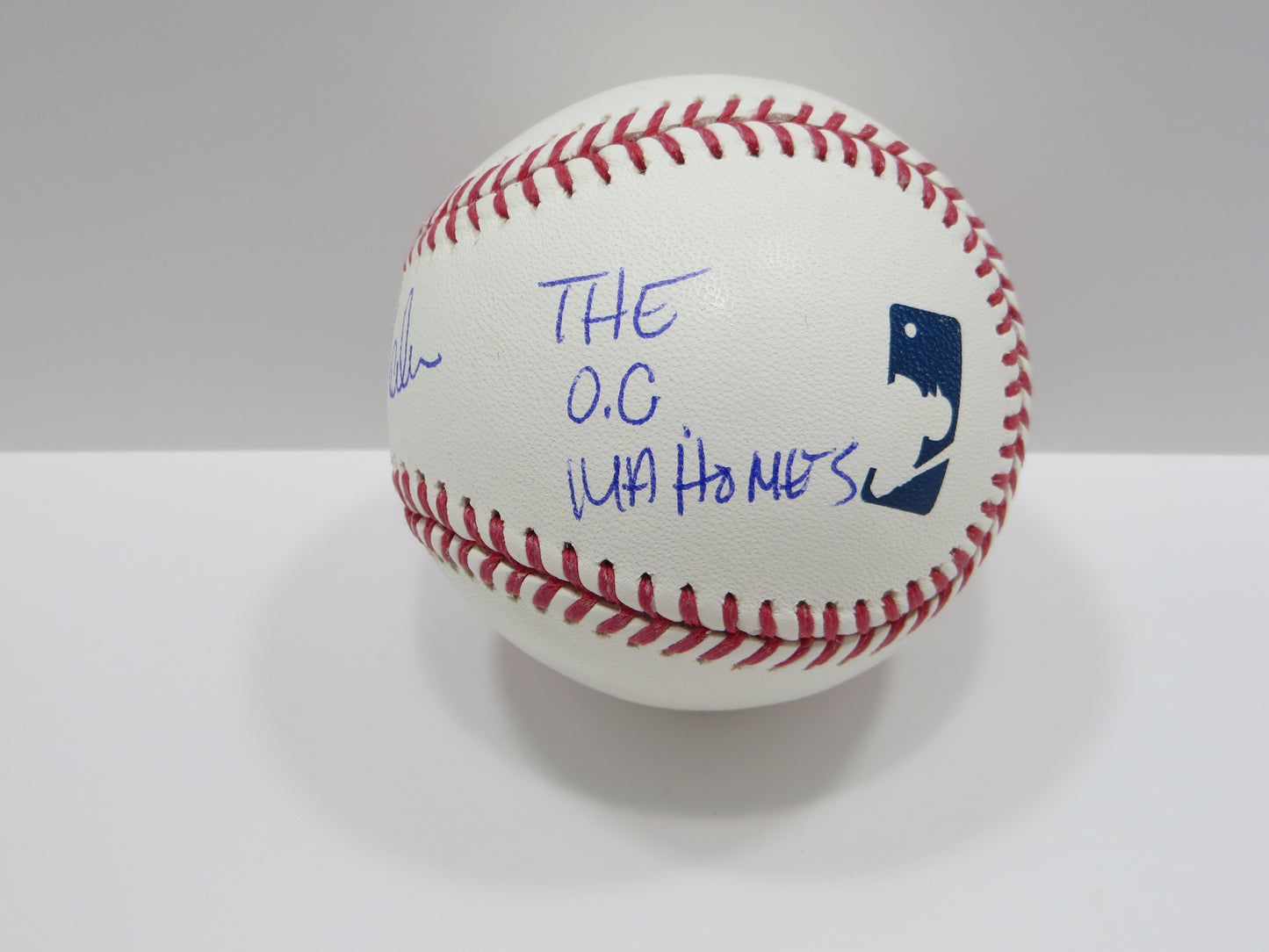 PAT PATRICK MAHOMES SR SIGNED OML BASEBALL Twins w/OG WHO'S YR DADDY BAS