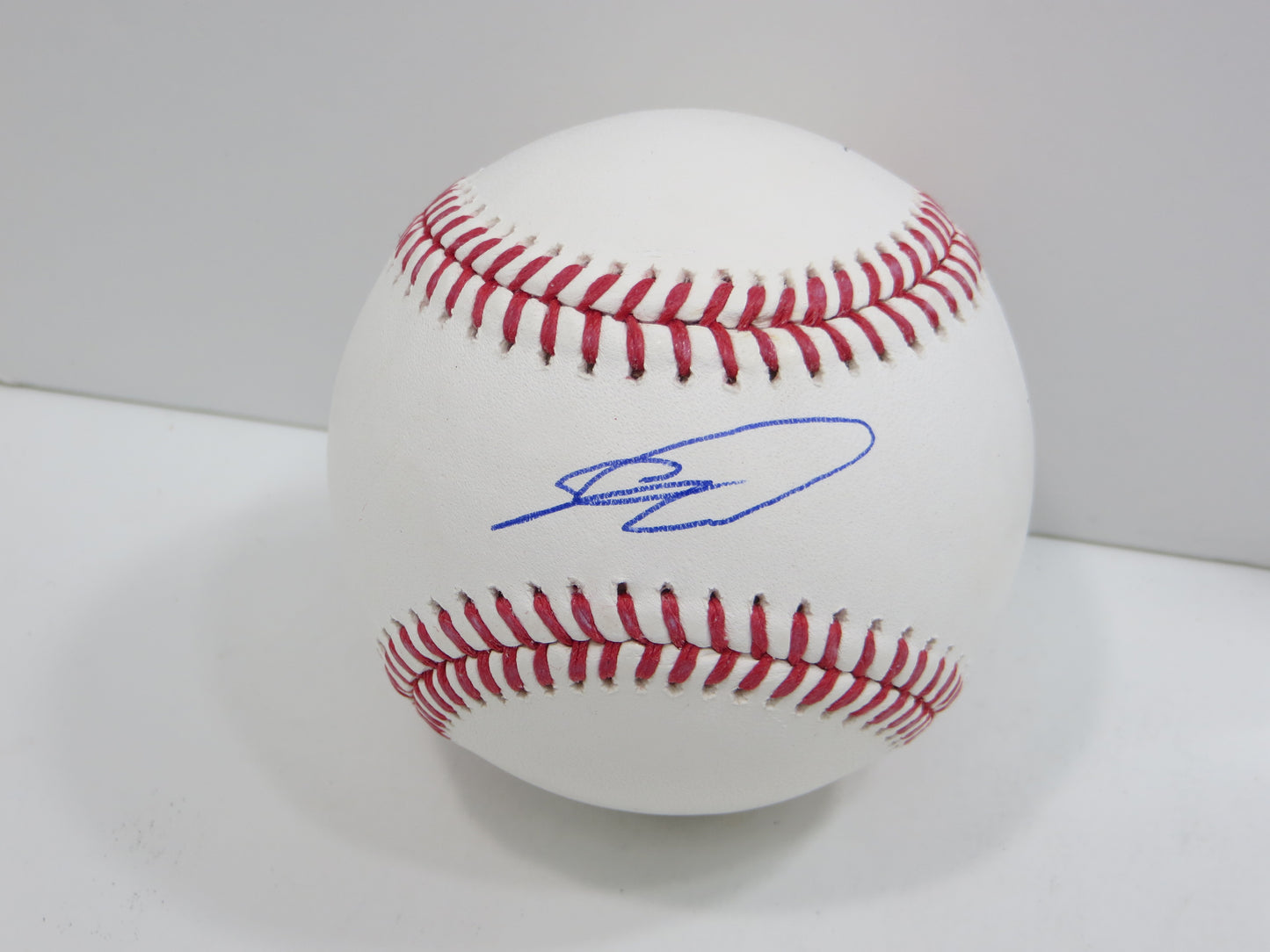 SEBASTIAN WALCOTT TEXAS RANGERS SIGNED RAWLINGS OML BASEBALL BAS COA