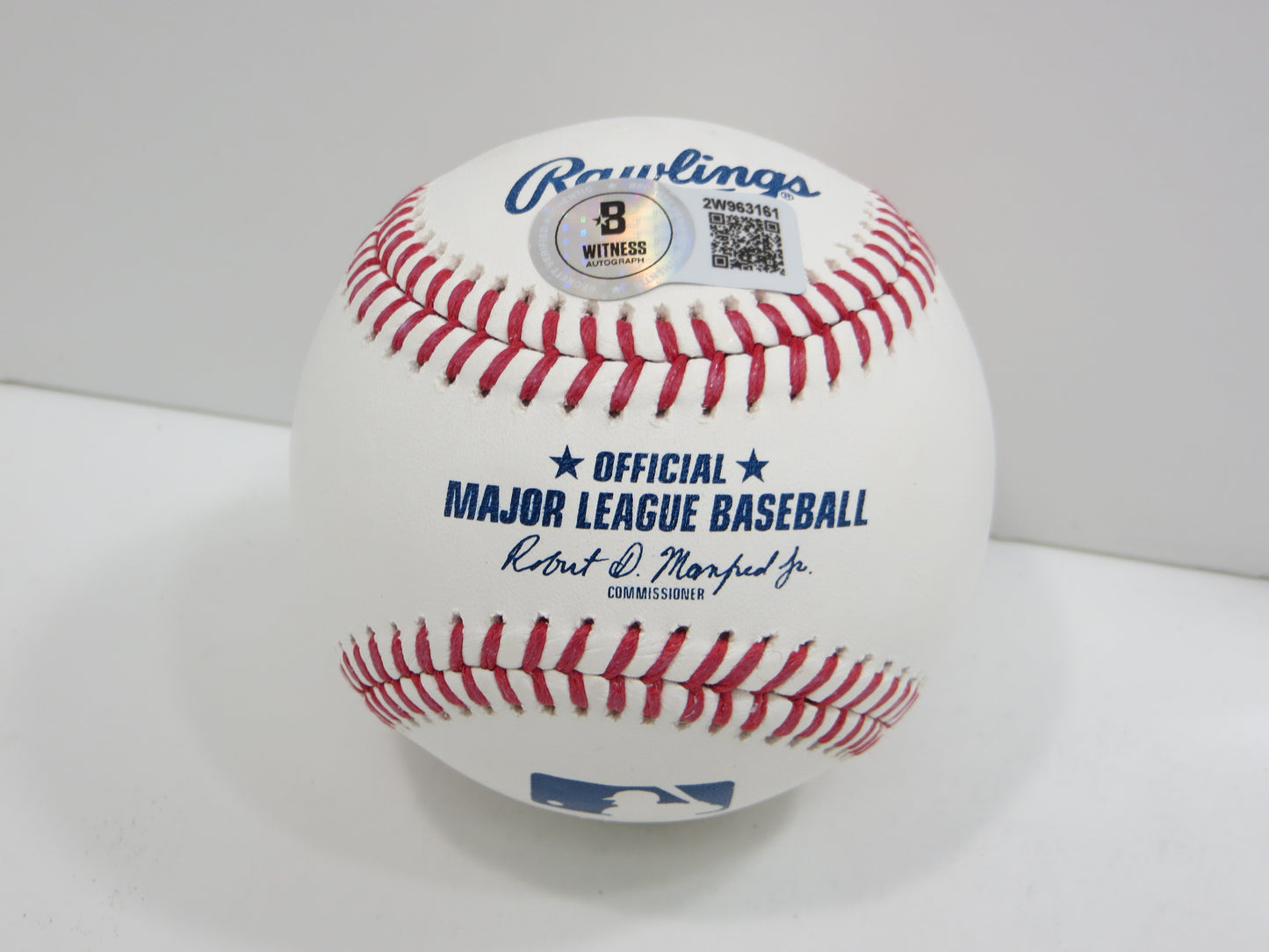 SEBASTIAN WALCOTT TEXAS RANGERS SIGNED RAWLINGS OML BASEBALL BAS COA