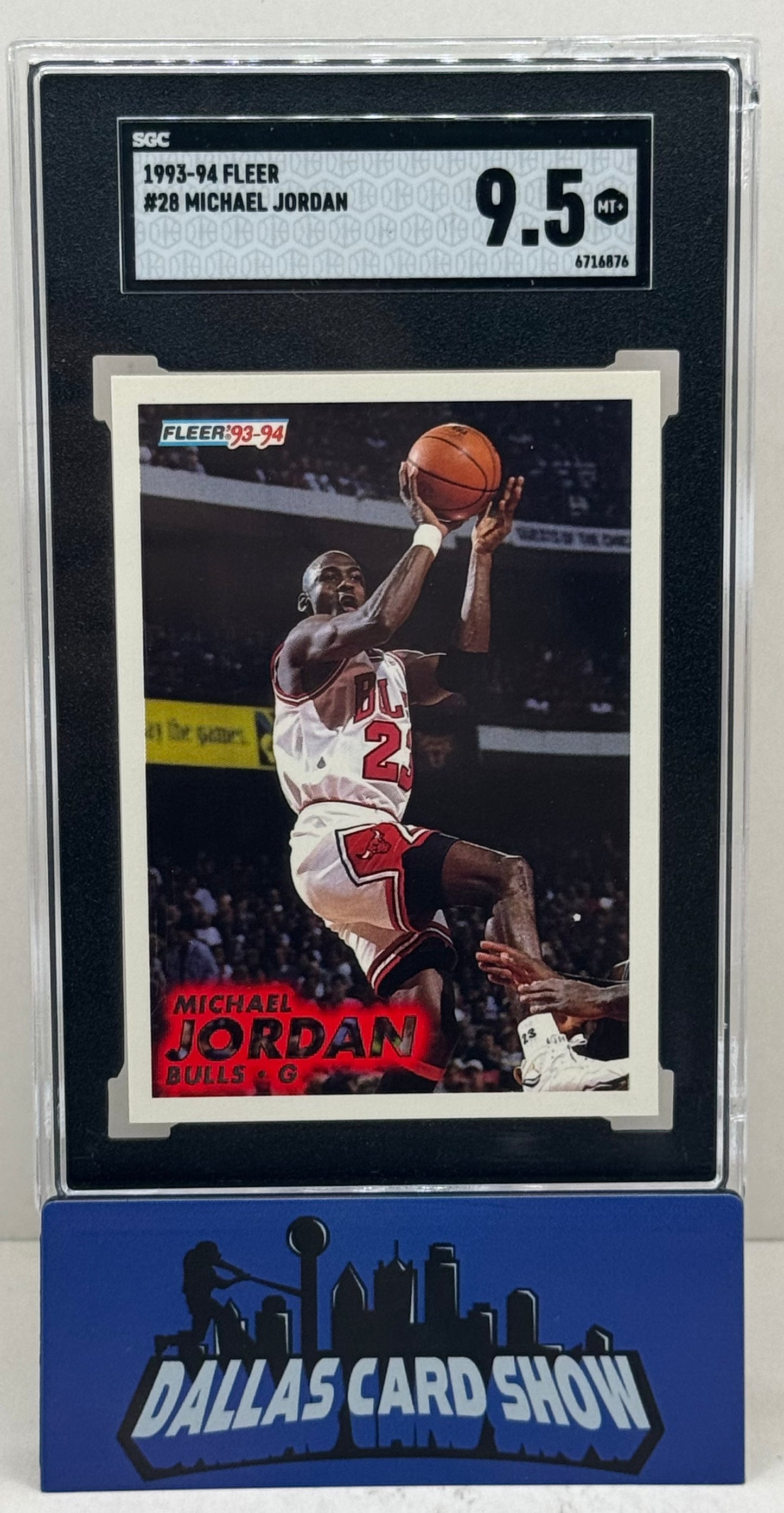 1993-94 Fleer #28 Michael Jordan SGC 9.5