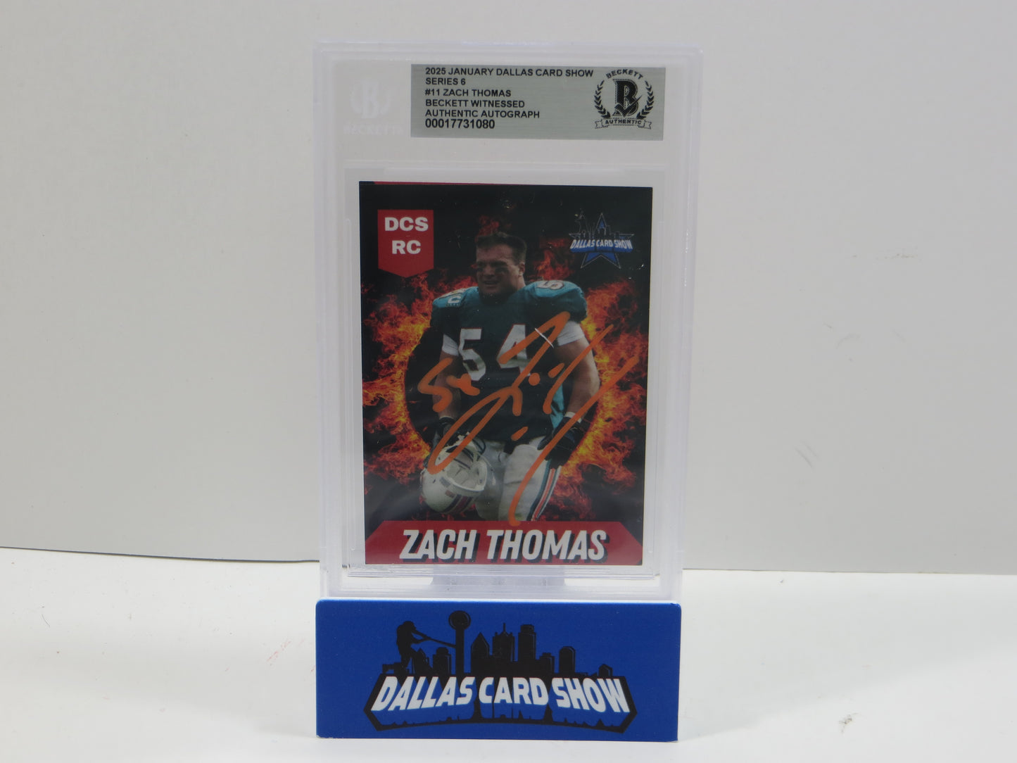 2025 JANUARY DCS SERIES 6 #11 ZACH THOMAS BGS 10 AUTO
