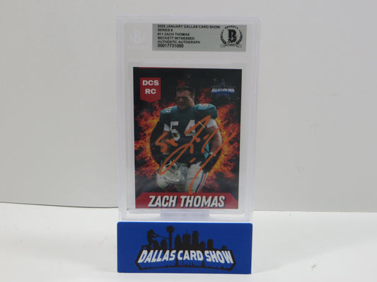 2025 JANUARY DCS SERIES 6 #11 ZACH THOMAS BGS 10 AUTO
