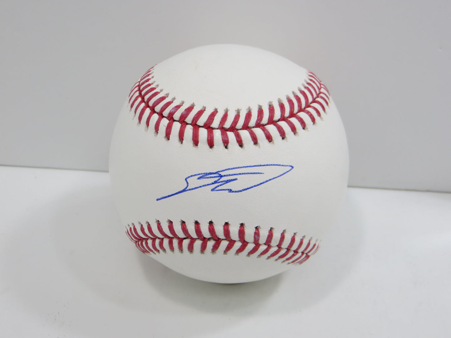 SEBASTIAN WALCOTT TEXAS RANGERS SIGNED RAWLINGS OML BASEBALL BAS COA