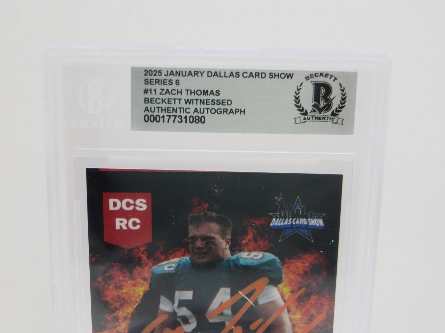 2025 JANUARY DCS SERIES 6 #11 ZACH THOMAS BGS 10 AUTO