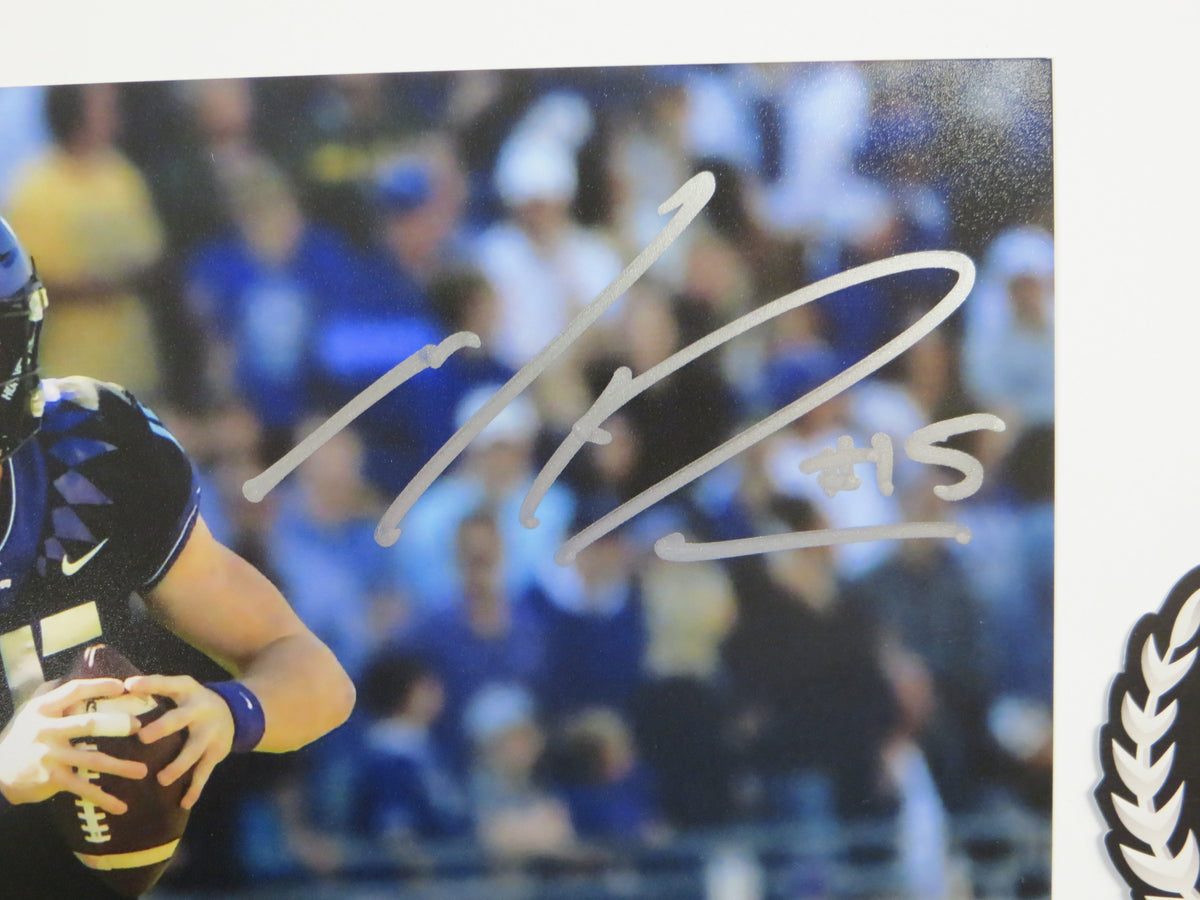 MAX DUGGAN TCU HORNED FROGS SIGNED 8x10 PHOTO Rollout BAS