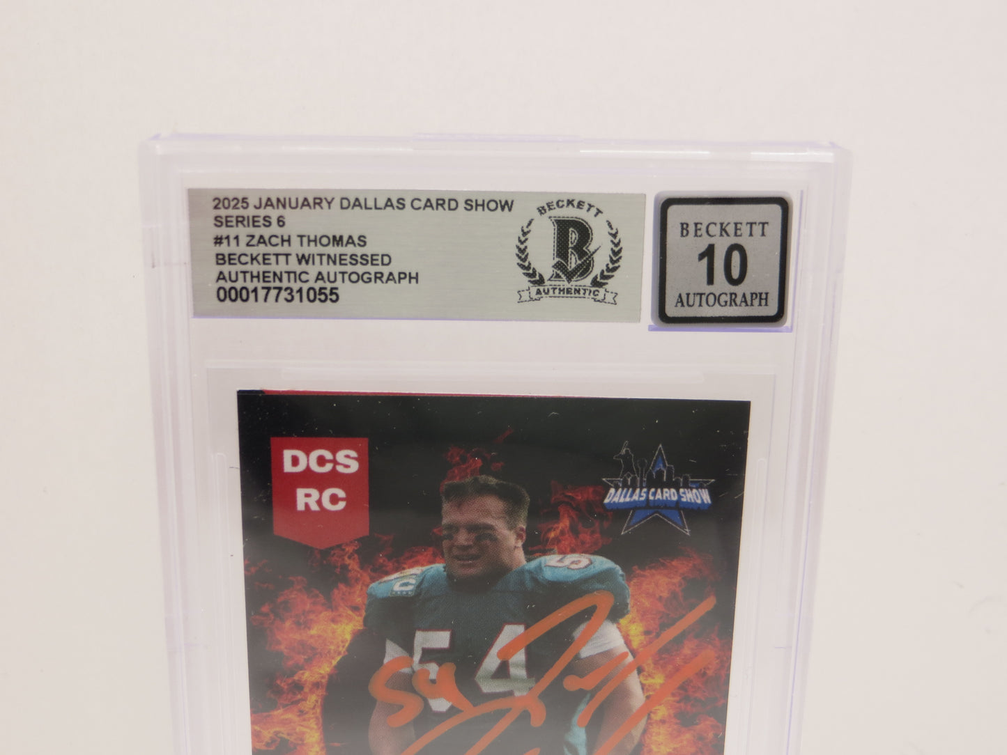 2025 JANUARY DCS SERIES 6 #11 ZACH THOMAS BGS 10 AUTO