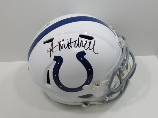 ADONAI MITCHELL INDIANAPOLIS COLTS SIGNED SPEED FULL SIZE HELMET FANATICS
