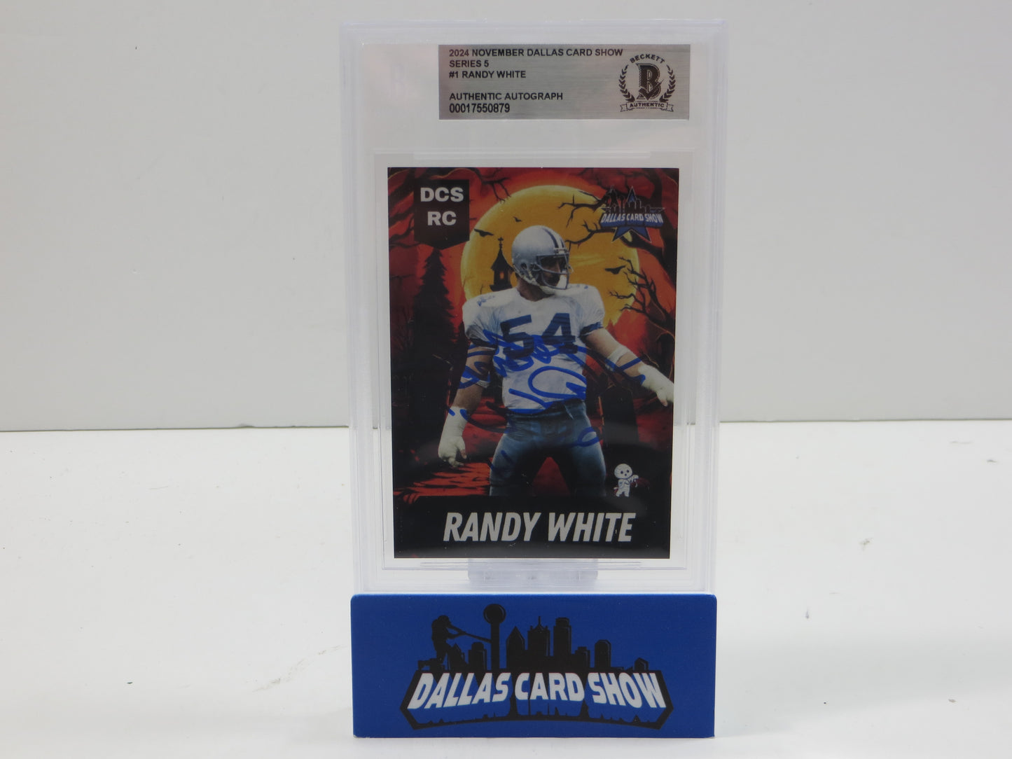 2024 NOVEMBER DALLAS CARD SHOW SERIES 5 RANDY WHITE BGS 10 AUTO