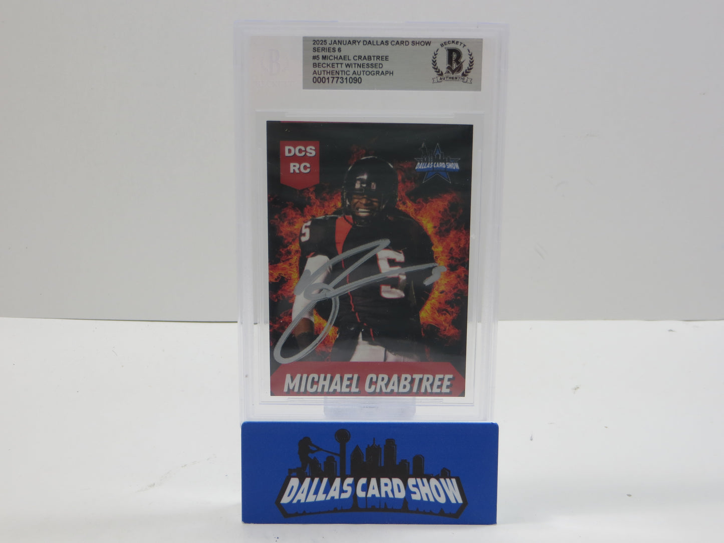 2025 JANUARY DCS SERIES 6 #5 MICHAEL CRABTREE BGS 10 AUTO