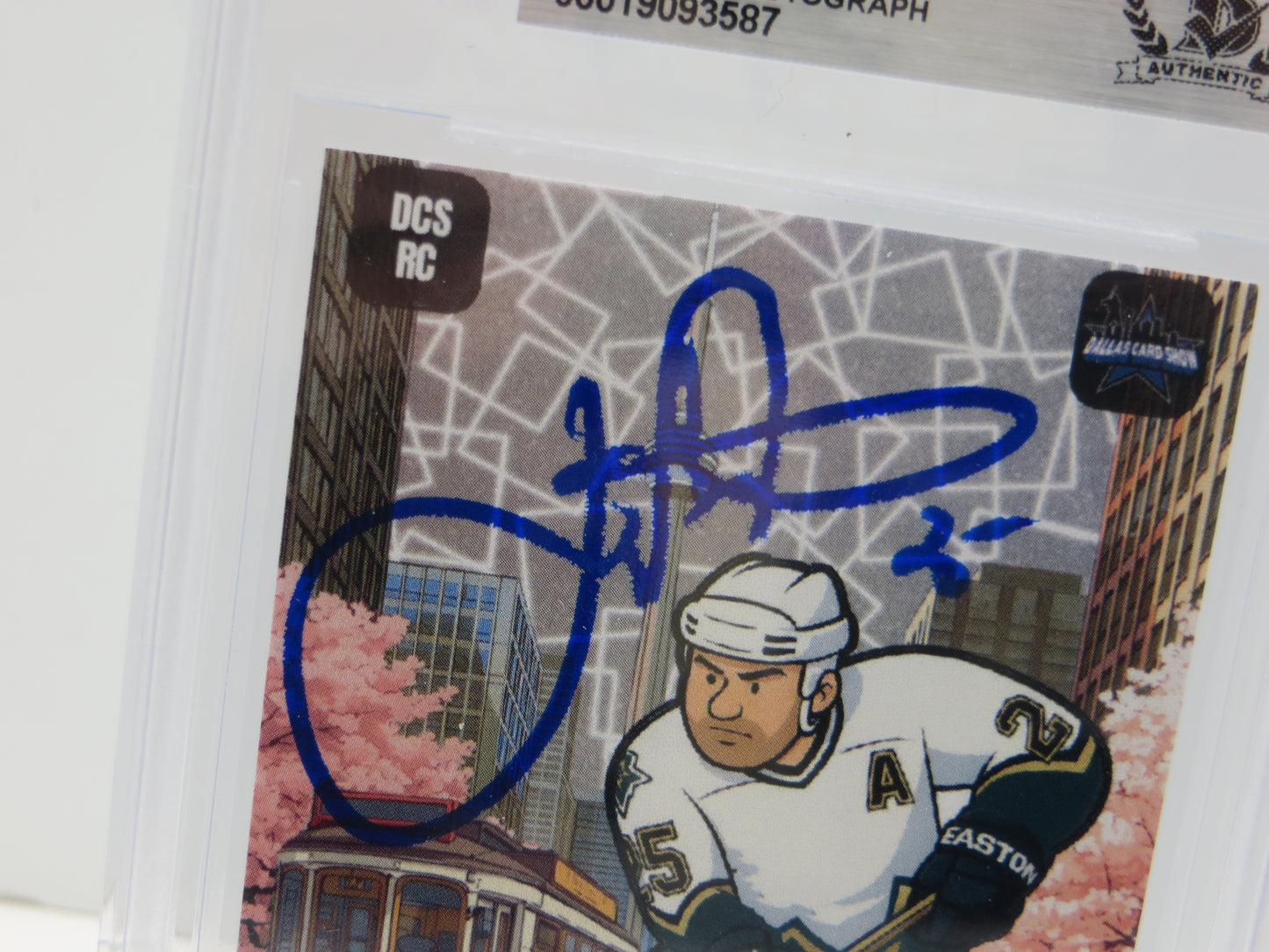 2025 NOVEMBER DALLAS CARD SHOW #3 JOE NIEUWENDYK BECKETT WITNESSED AUTHENTIC AUTO