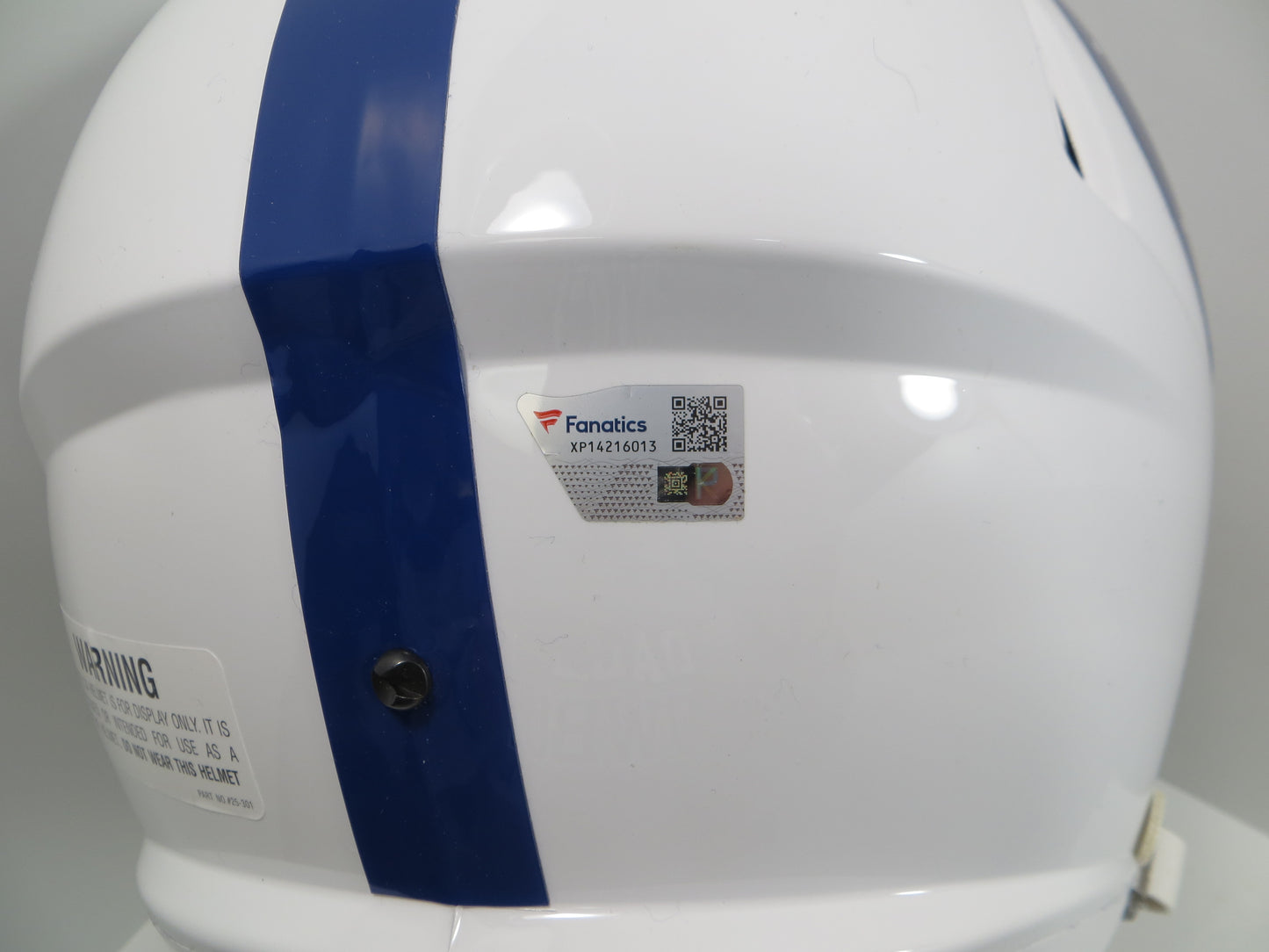 ADONAI MITCHELL INDIANAPOLIS COLTS SIGNED SPEED FULL SIZE HELMET FANATICS