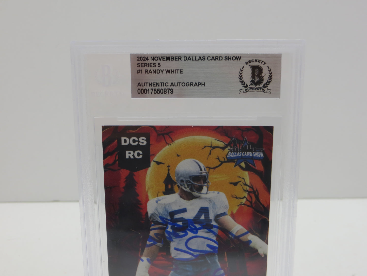 2024 NOVEMBER DALLAS CARD SHOW SERIES 5 RANDY WHITE BGS 10 AUTO