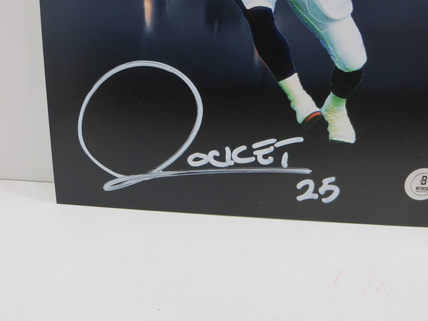 RAGHIB ROCKET ISMAIL TORONTO ARGONAUTS SIGNED 8x10 PHOTO Skyline BAS