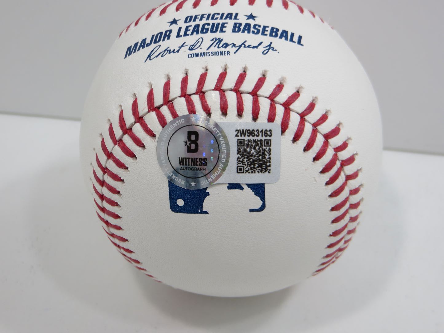 SEBASTIAN WALCOTT TEXAS RANGERS SIGNED RAWLINGS OML BASEBALL BAS COA