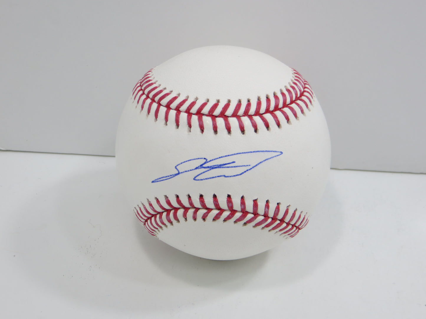 SEBASTIAN WALCOTT TEXAS RANGERS SIGNED RAWLINGS OML BASEBALL BAS COA